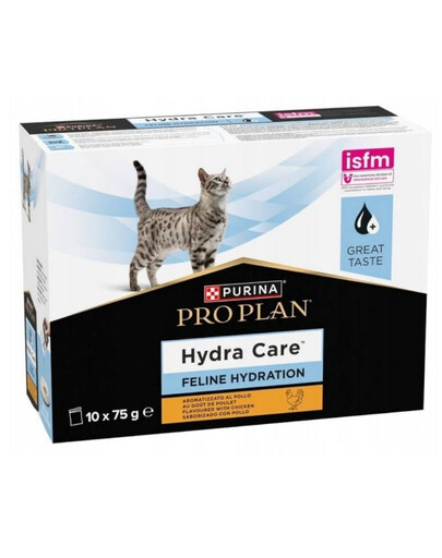PURINA PRO PLAN Hydra Care Feline Hydration Chicken 10x75 g