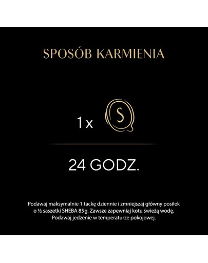 SHEBA Filets z kurczakiem i tuńczykiem w sosie 60 g mokra karma dla kotów