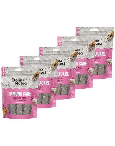 DOLINA NOTECI Smart Chews Immuno Care 5x100g wsparcie odporności, suszone przysmaki dla psa