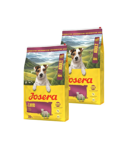 JOSERA Lamb Adult Mini 2x10 kg monobiałkowa karma dla małych psów
