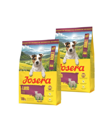JOSERA Lamb Adult Mini 2x3kg monobiałkowa karma dla małych psów
