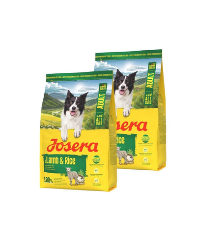 JOSERA Lamb and Rice Adult 2x3kg monoproteinowa karma dla psów