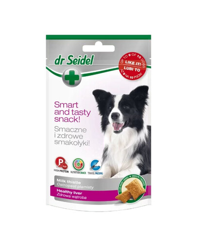 DR SEIDEL Smart Tasty Snack Zdrowa wątroba dla psa 90g