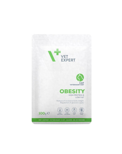 VET EXPERT Veterinary Diet Cat Obesity 100g mokra karma dla kotów redukująca nadmierną masę ciała