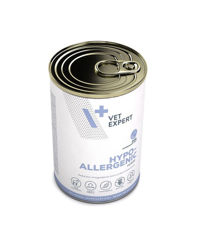 VET EXPERT Veterinary Diet Dog Hypoallergenic Horse 400g konina, mokra karma dla psów z nietolerancją pokarmową