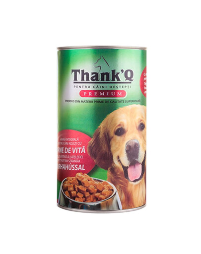 THANK'Q z wołowiną 1240 g mokra karma dla psa