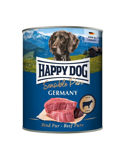HAPPY DOG Sensible Pure Germany Wołowina 800 g karma mokra dla psów