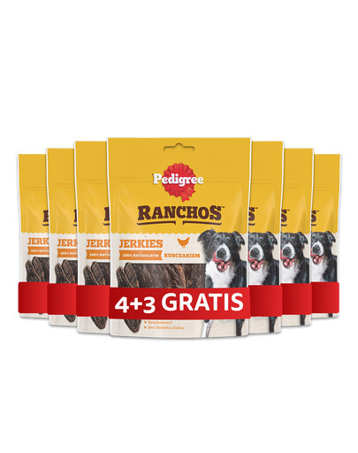 PEDIGREE Ranchos Originals 7 x 70g przysmak dla psów z kurczakiem