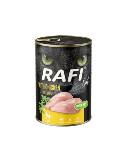 RAFI Cat Adult z kurczakiem 400 g mokra karma dla kotów