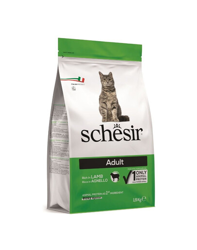 SCHESIR Original Adult Jagnięcina 1,5 kg karma sucha dla dorosłego kota