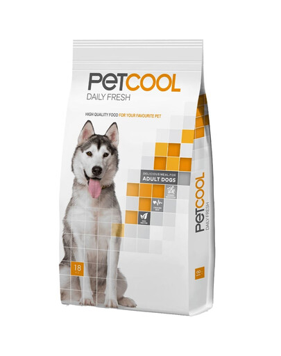 PETCOOL Daily Fresh 18 kg pełnoporcjowa karma sucha dla dorosłych psów