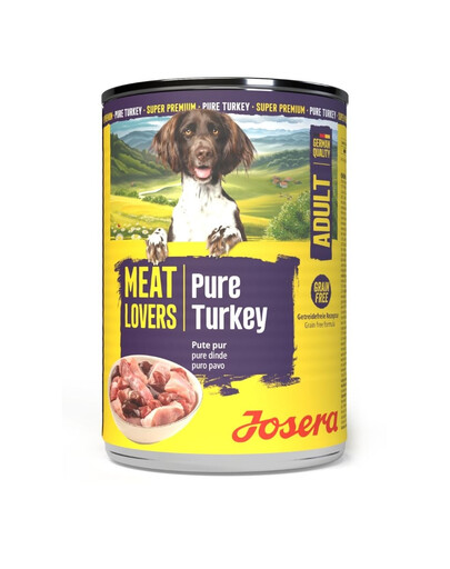 JOSERA Meat Lovers Pure Turkey 400 g indyk, mokra karma dla psów