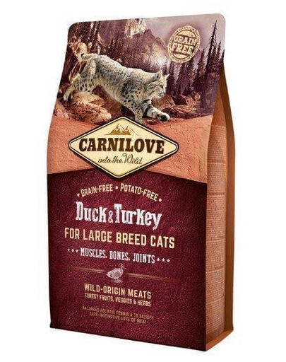 Kot Large Breed Kaczka/Indyk 2 kg