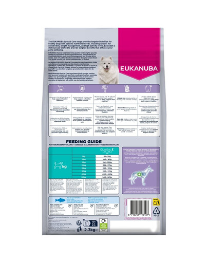 EUKANUBA Special Care Adult Sensitive Skin 2,3 kg sucha karma dla dorosłych psów z wrażliwą skórą