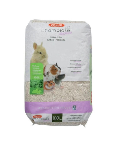 Podściółka Chambiose Nature dla gryzoni 100 l