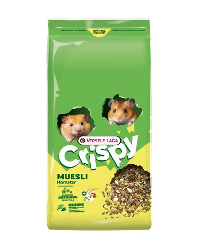 VERSELE-LAGA Crispy Muesli Hamster 9 kg pokarm dla chomików