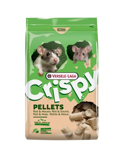 VERSELE-LAGA Crispy Rat and Mouse 1 kg karma w formie pelletu dla szczurów i myszy