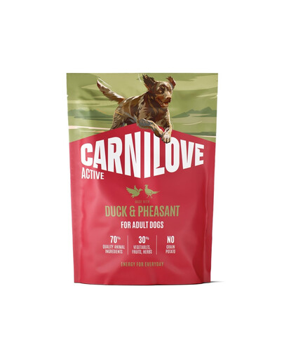 CARNILOVE Active Dog Duck and Pheasant Adult 1,5 kg kaczka i bażant, dla dorosłych psów