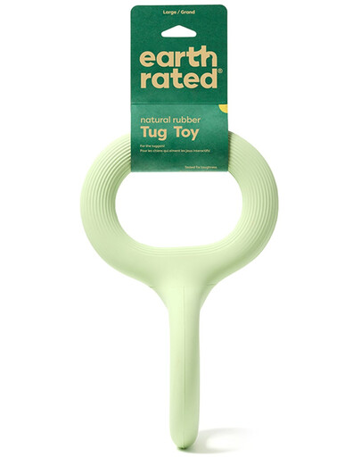 EARTH RATED Tug toy Szarpak Duo dla psów rozmiar L