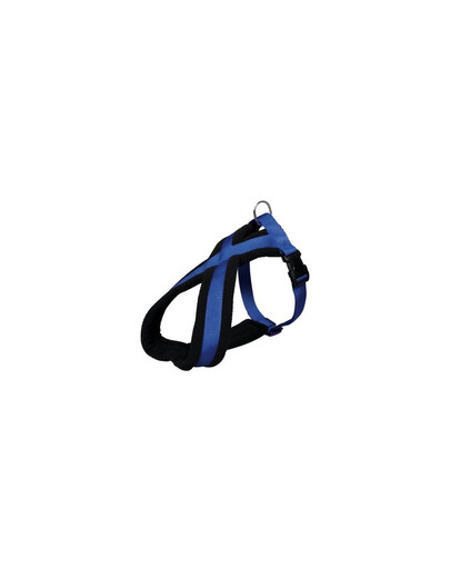 Trixie petnešos Premium ( s-m ) 40 - 60 cm / 25 mm mėlynos