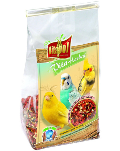 Vitapol braškinis grūdų mišinys paukščiams 200 g