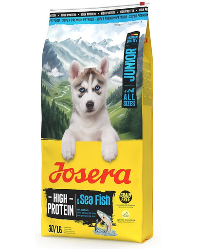 High Protein Junior Sea Fish 12,5kg wysokobiałkowa karma dla szczeniąt