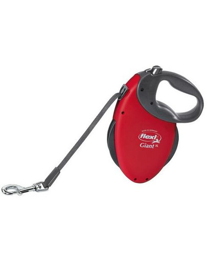 Flexi Giant L juostinis pavadėlis 8 m raudonas