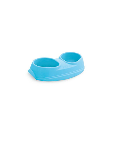 Pet Inn dubenėlis Space Bowl 2 X 200 ml Sweet Line mėlynas