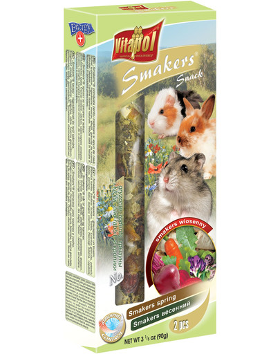 Vitapol Smakers graužikams pavasariui 2 vnt. 90 g