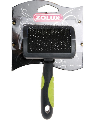 Zolux Bursten - plastikinės šukos-grėblys mažos - minkšti dantukai