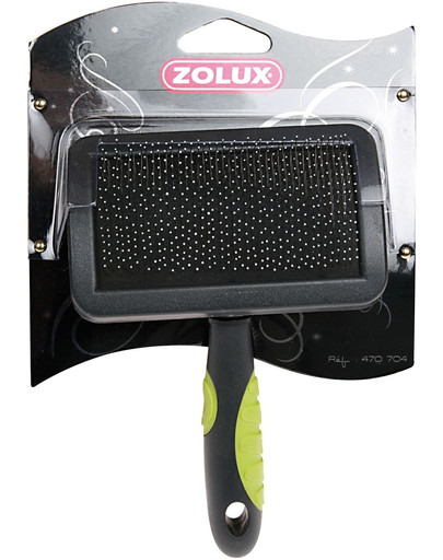 Zolux Bursten - plastikinės šukos-grėblys vidutinės - minkšti dantukai
