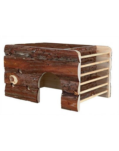 Trixie Natural Living namelis jūrų kiaulytėms su kopetėlėmis 30 X 19 X 20 cm