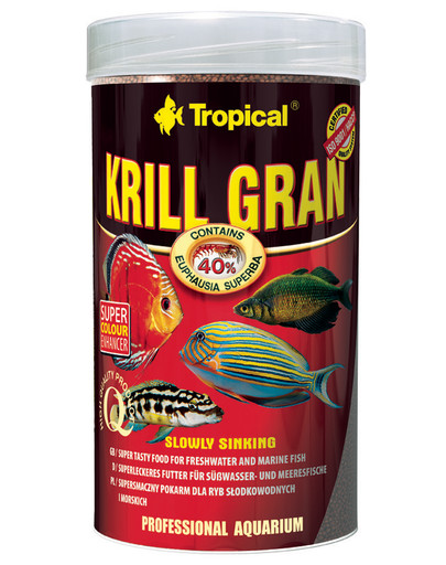 TROPICAL Krmivo pro ryby Krill Gran 250 ml (135g)