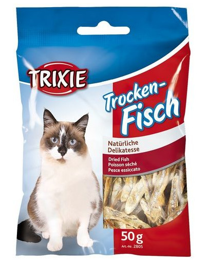 Trixie Trocken-Fisch kuivatatud kala kassidele 50 g