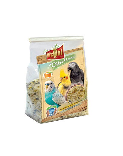 Vitapol ryžiai su vaisiais paukščiams virimui 130 g