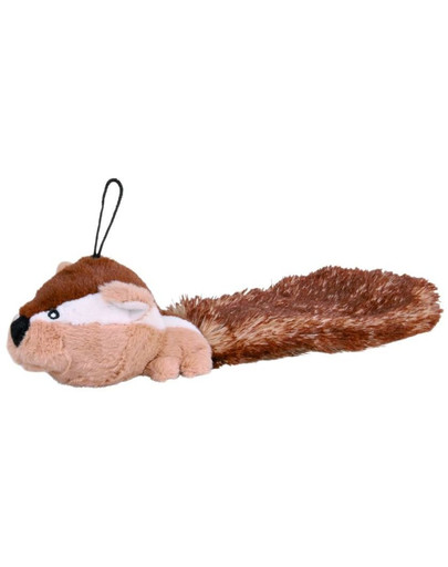 Trixie žaislas pliušinė voverė su garsu 30 cm