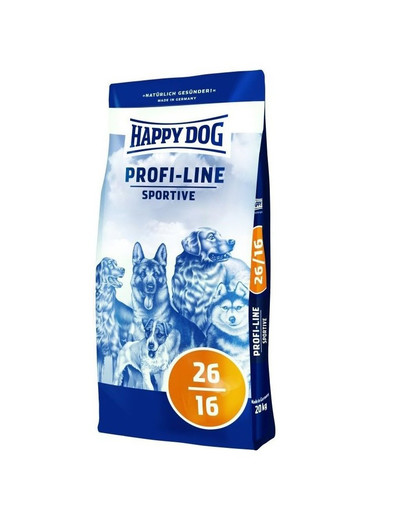 HAPPY DOG Profi sportive 26/16 20 kg
