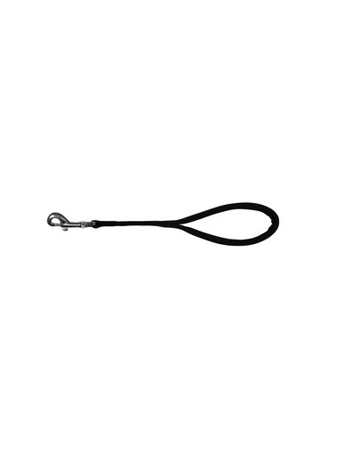 Trixie Premium pavadėlis trumpas  m-xl 30 cm/25 mm juodas