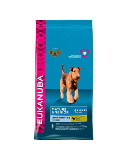 EUKANUBA Mature & senior large 15 kg