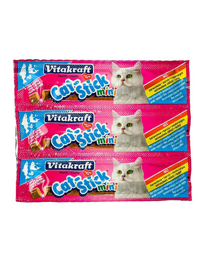 VITAKRAFT Cat stick mini 3 ks Pamlsek losos