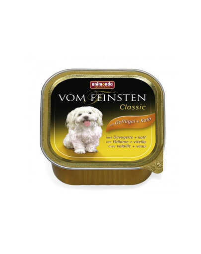 Animonda Vom Feinsten Classic konservai su paukštiena ir veršiena 150 g