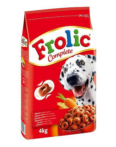 Frolic veiseliha, teravilja ja köögiviljadega 4 kg
