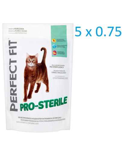 PERFECT FIT Pro-sterile 0.75 kg x5