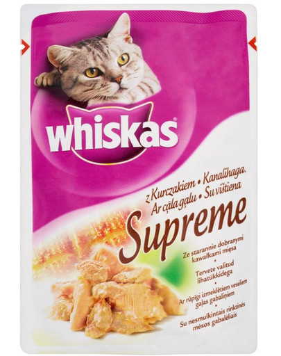 WHISKAS Saszetka supreme kurczak 85g