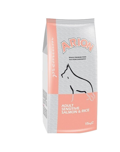 ARION Adult sensitive salmon & rice 15 kg
