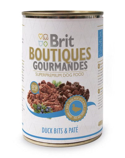 BRIT Boutiques Gourmandes Duck Bits&Pate 400g