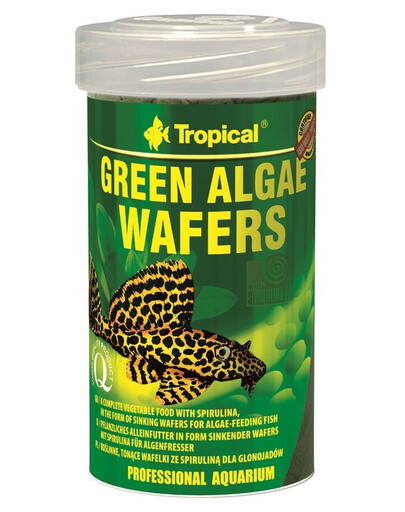 Tropical Green Algae Wafers 250 ml / 113 g