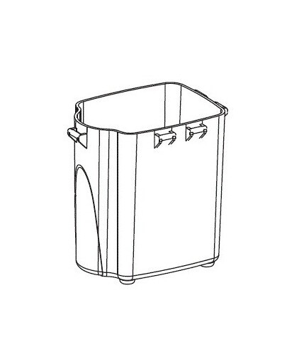 Aquael Minikani 80 filtro konteineris