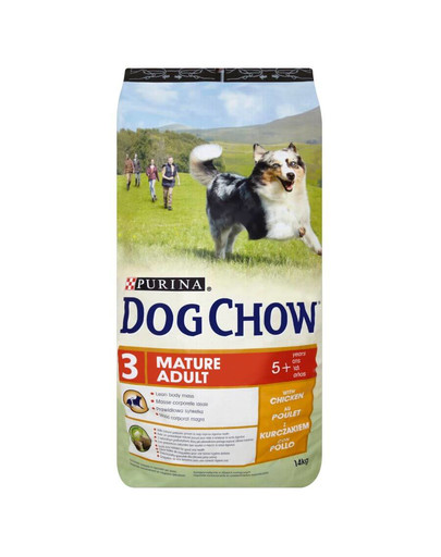 PURINA Dog Chow Mature Adult 5+ veiselihaga 14kg