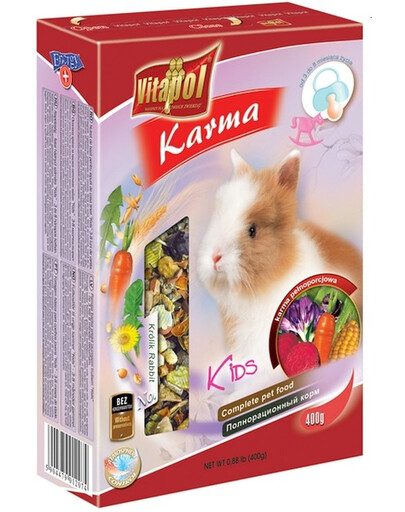 Vitapol maistas triušiams Kids 400 g